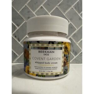 Beekman 1802 x MacKenzie-Childs Covent Garden Whipped Body Cream 8 Oz Sealed